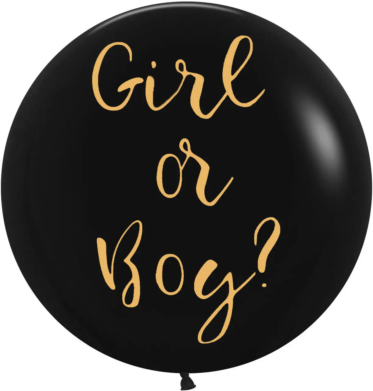 

Латексный шарик Gemar 31"(80 см) Girl or Boy, Разные цвета