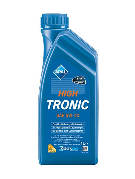 

Моторное масло Aral 5w40 High Tronic 1л