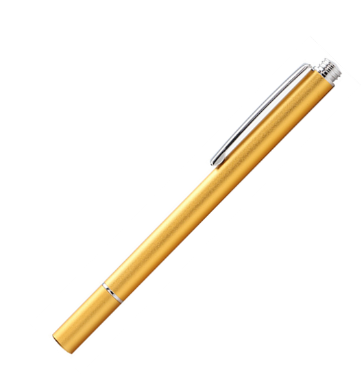 

Стилус ручка Pencil с колпачком для рисования на планшетах и смартфонов Золото