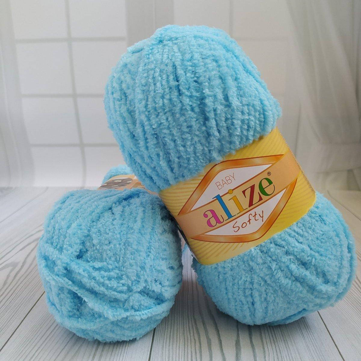 

Alize softy бірюзовий №364, Бирюзовый