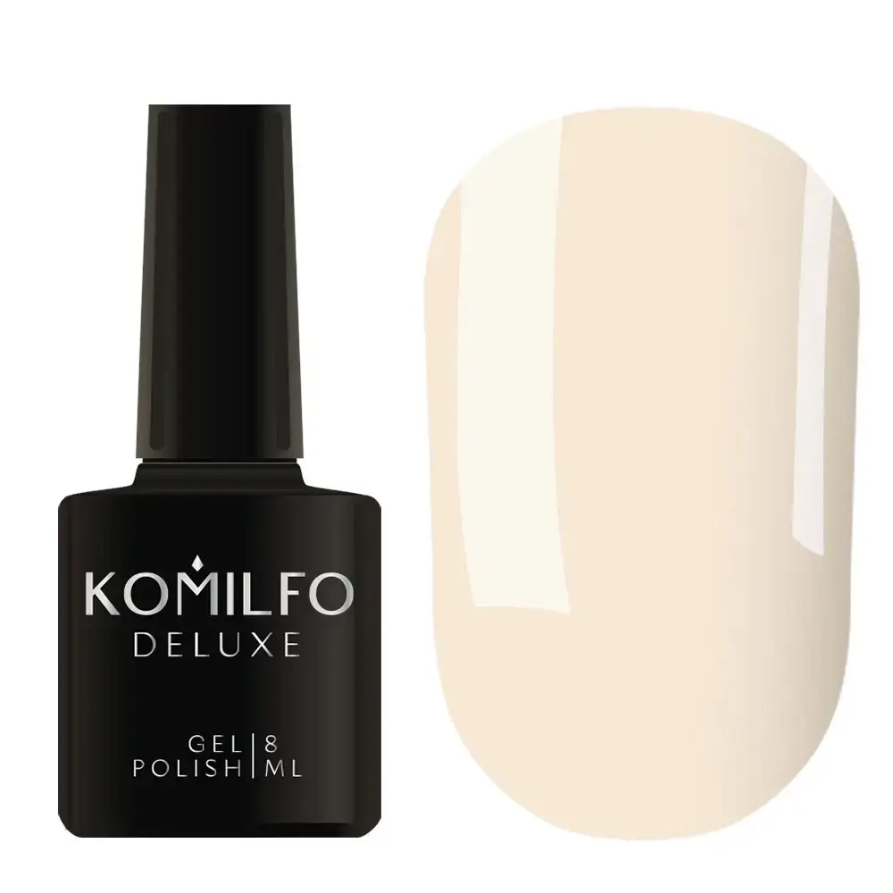 

Гель-лак Komilfo Deluxe Series №D005 (светлый кремово-розовый, эмаль), 8 мл