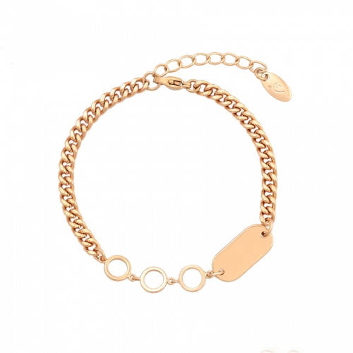 

Браслет 37669 ширина 8 мм позолота 18К длина 17+3