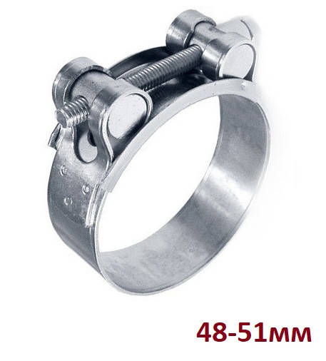 

48-51мм Хомут силовой (Под ключ) W1