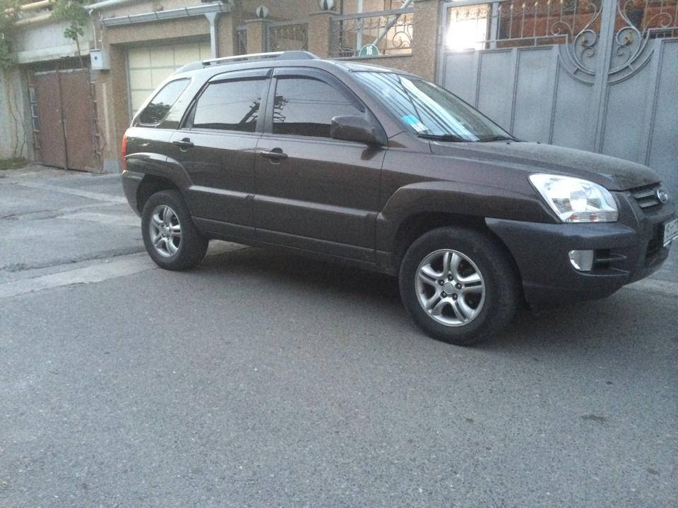 

Дефлекторы окон ветровики на KIA КИА Sportage 2 2004-2010