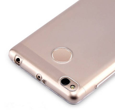 

Силиконовый прозрачный чехол для Xiaomi Redmi 3s / 3s pro / 3 pro