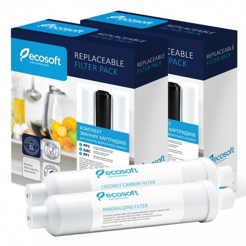 

Годовой комплект Ecosoft 1-2-3 CPV3ECOSTD + Постфильтр + Минерализатор