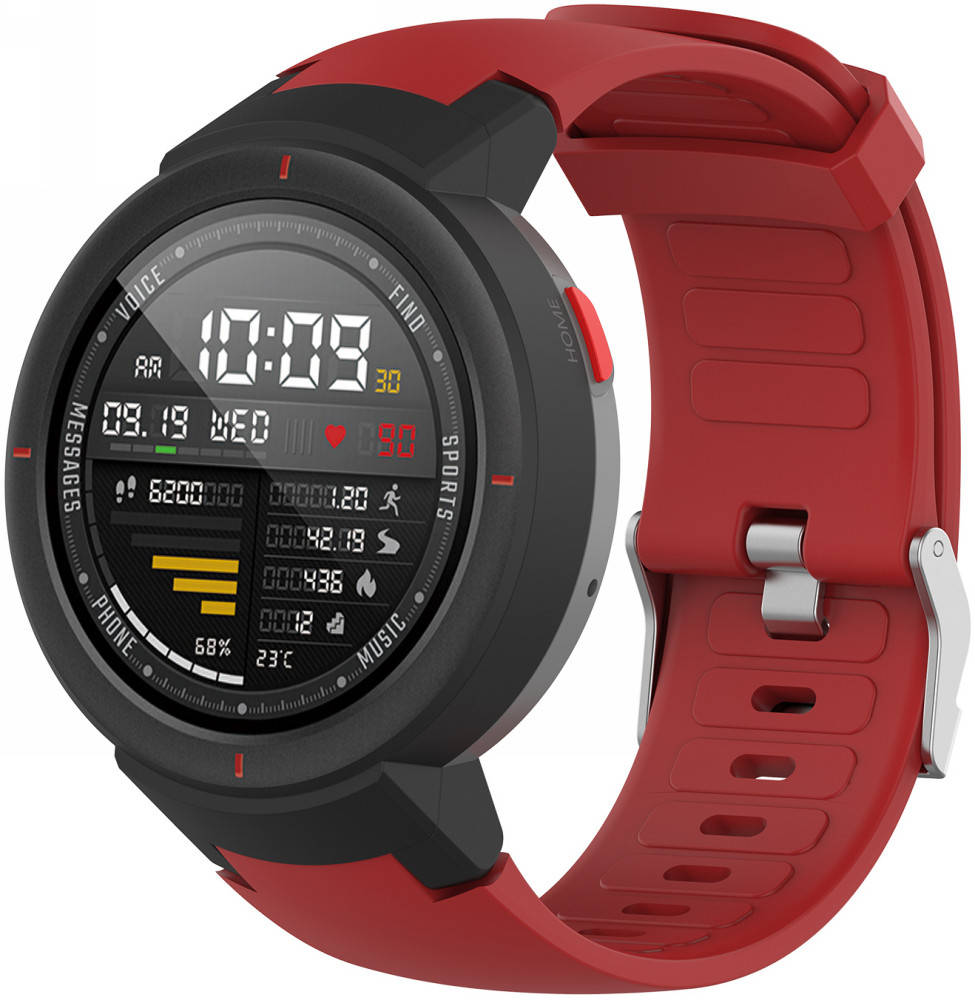 

Ремешок Originalic для Amazfit Verge Red (Оригинальный Дизайн)