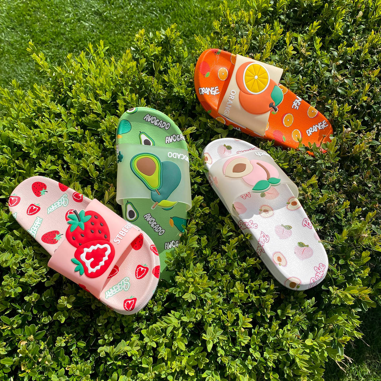 

Шлепанцы женские "Fruits"