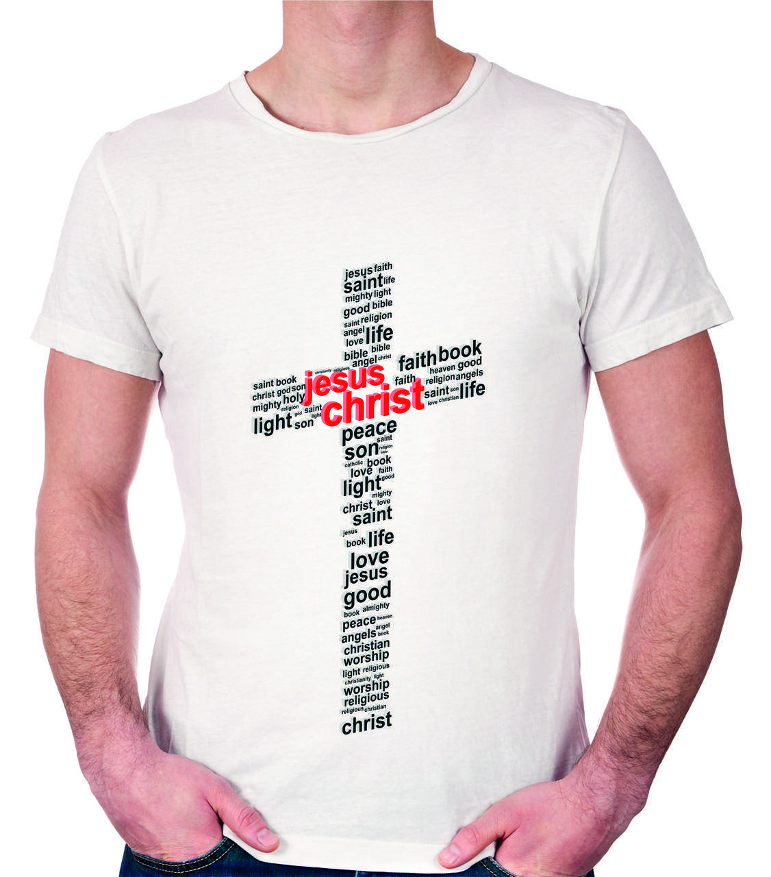 

Чоловіча футболка "Cross", Белый