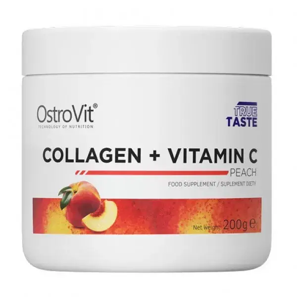 

Коллаген в порошке + Витамин Ц OstroVit Collagen + Vitamin C 200 g