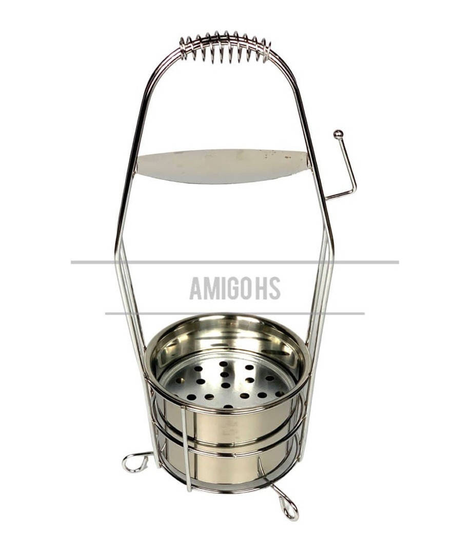 

Корзина для угля Garden Silver нержавеющая сталь