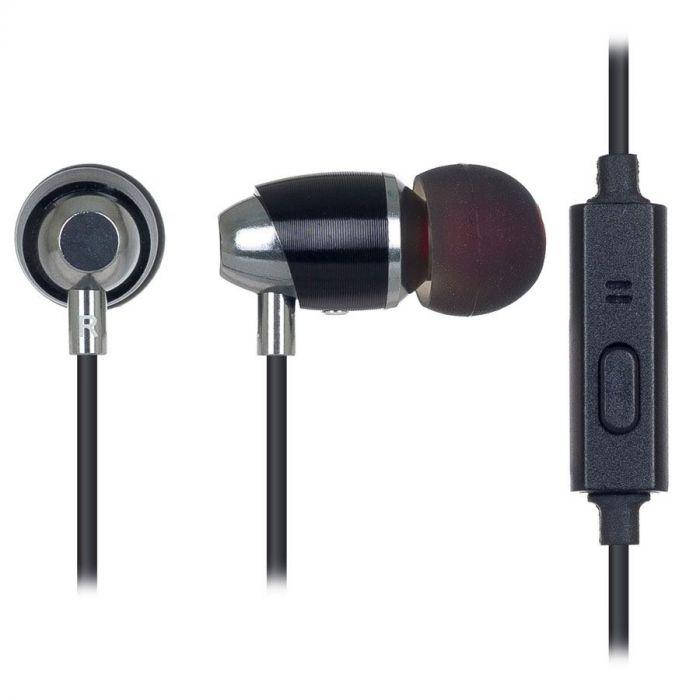 

Наушники с микрофоном ERGO ES-700i Black, Черный