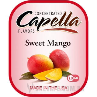 

Ароматизатор Capella Sweet Mango (Сладкий Манго) 10 мл.