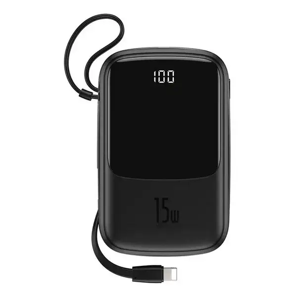 

Дополнительный аккумулятор Baseus Q-Pow Digital Display Black 10000mAh