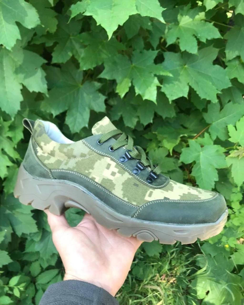 

Мужские военные кроссовки тактические армейские камуфляжные демисезонные для ЗСУ, Хаки