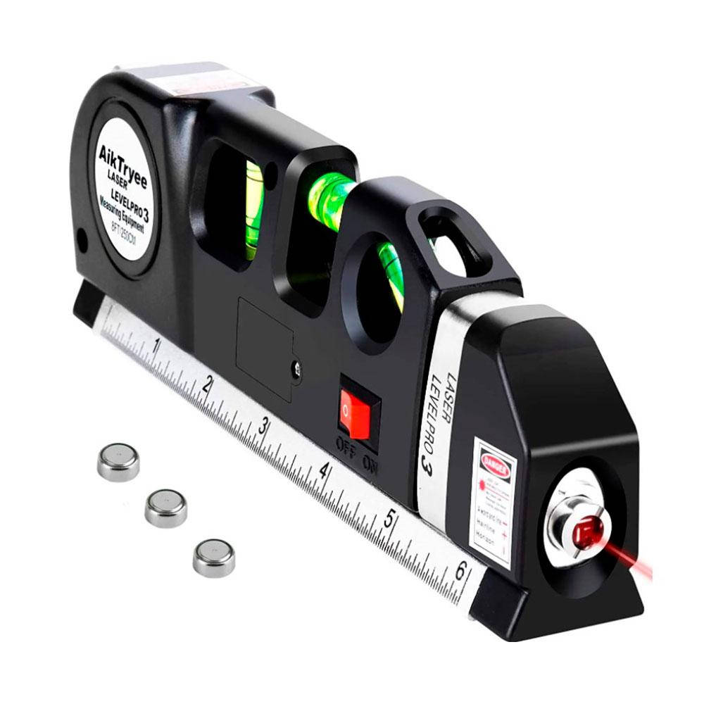 

Лазерный уровень со встроенной рулеткой LASER LEVELPRO3 / Лазерный нивелир (777)