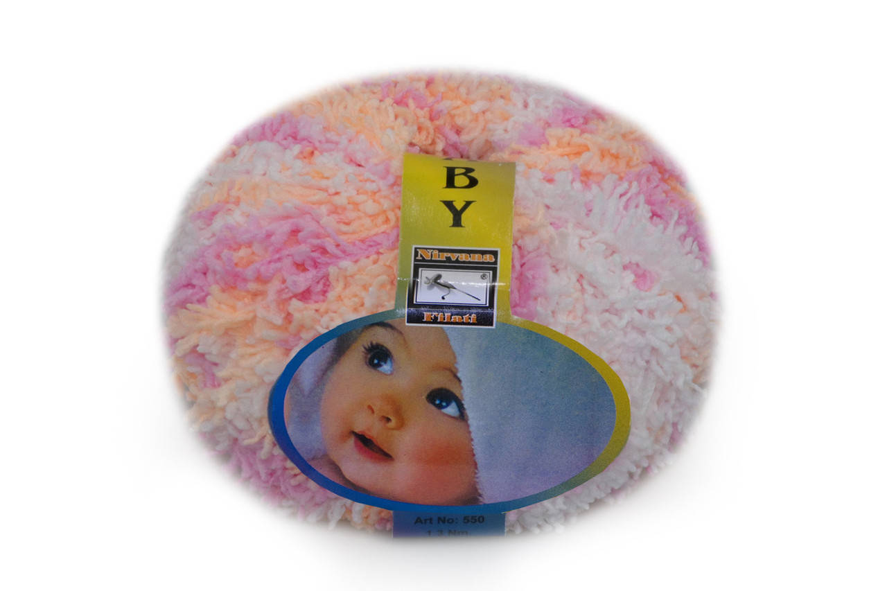 

Filati Baby Mahra, №514, Секционное крашение