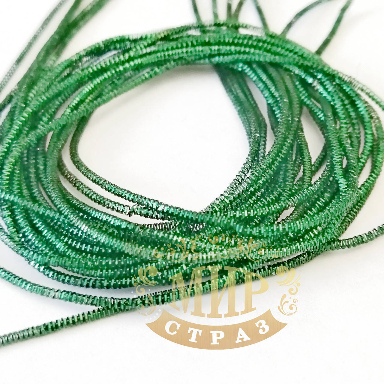 

Канитель фигурная 4-гран (трунцал), цвет Зеленый, диаметр 1,5 мм*5 грамм