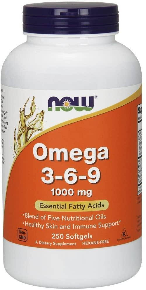 

Рыбий жир Омега 3 нау фудс омега 3-6-9 Now Foods Omega 3-6-9 250 гелевых капсул