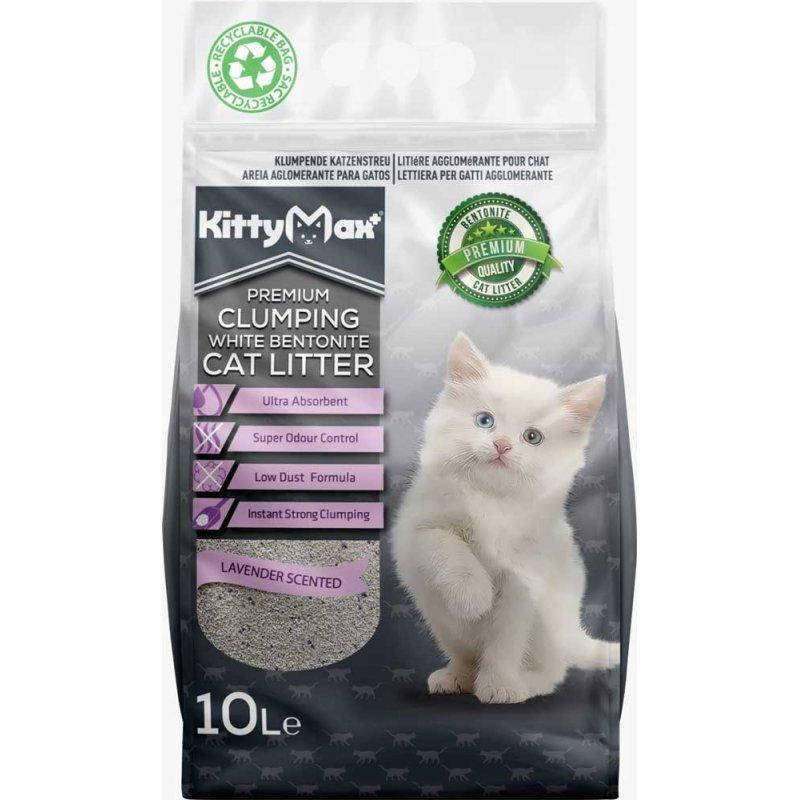 

Kitty Max бентонитовый наполнитель с ароматом лаванды 10 л
