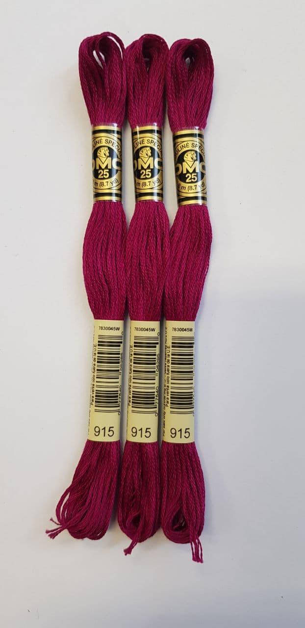 

Мулине ДМС, DMC (номер цвета-915), Разные цвета