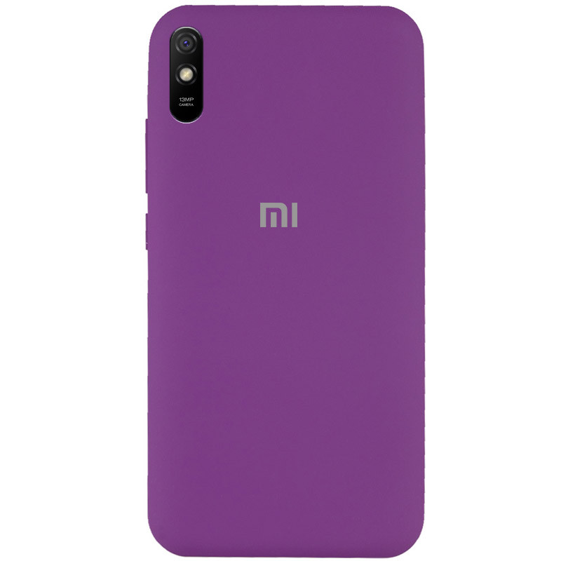 

Силиконовый чехол Silicone Cover на телефон Xiaomi Redmi 9A/Сяоми Редми 9А, Фиолетовый