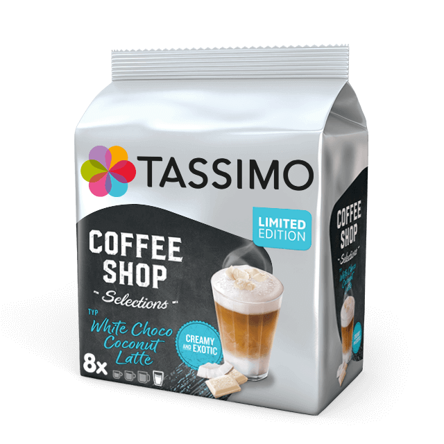

Кофе в капсулах Тассимо - Tassimo White Choco Coconut Latte
