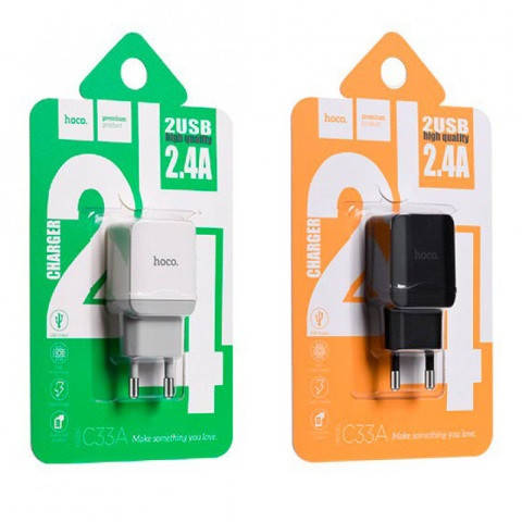 

СЗУ HOCO С33А 2,4A/2USB