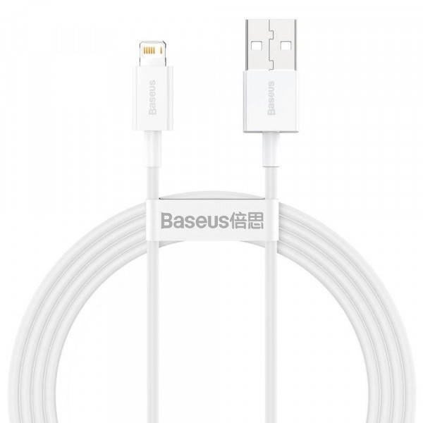 

Кабель Baseus Superior Fast Charging USB-Lightning, 1.5м White (CALYS-B02), Белый