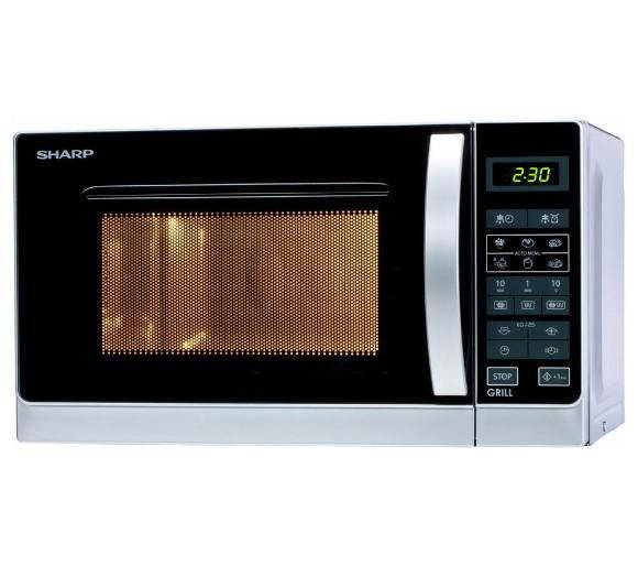 

Микроволновка с грилем Sharp R642INW
