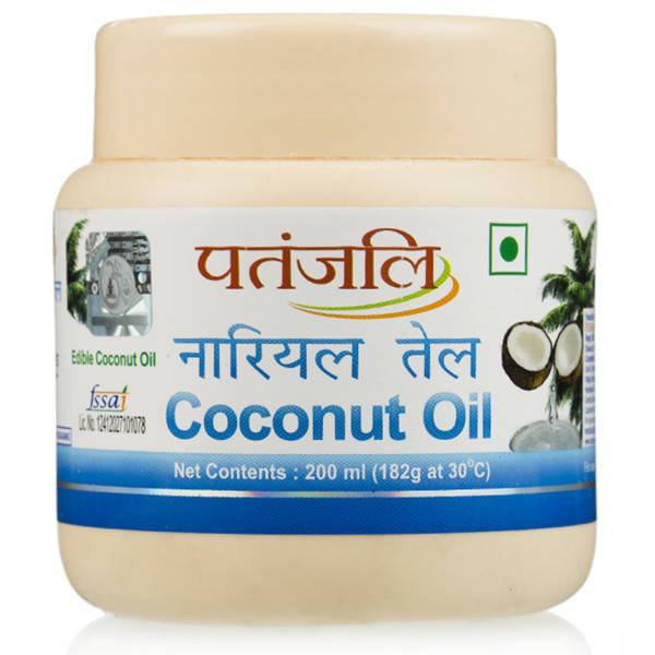 

05/22 Кокосовое масло Патанджали 200 мл (Coconut Oil Patanjali)