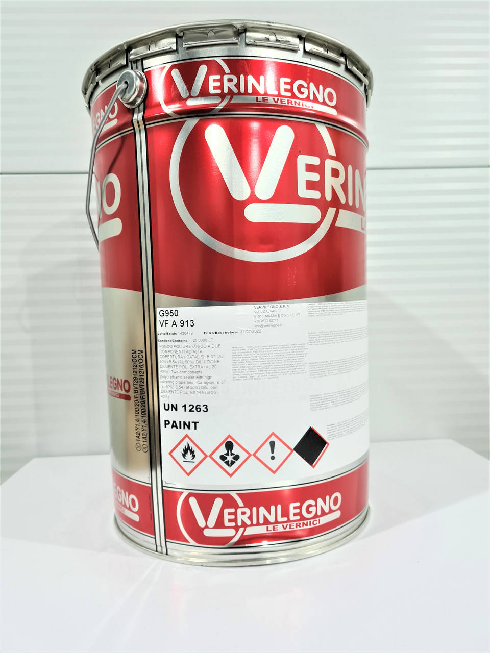 

Грунт VF A 913 - полиуретановый с высоким сухим остатком (Verinlegno) тара: 25л