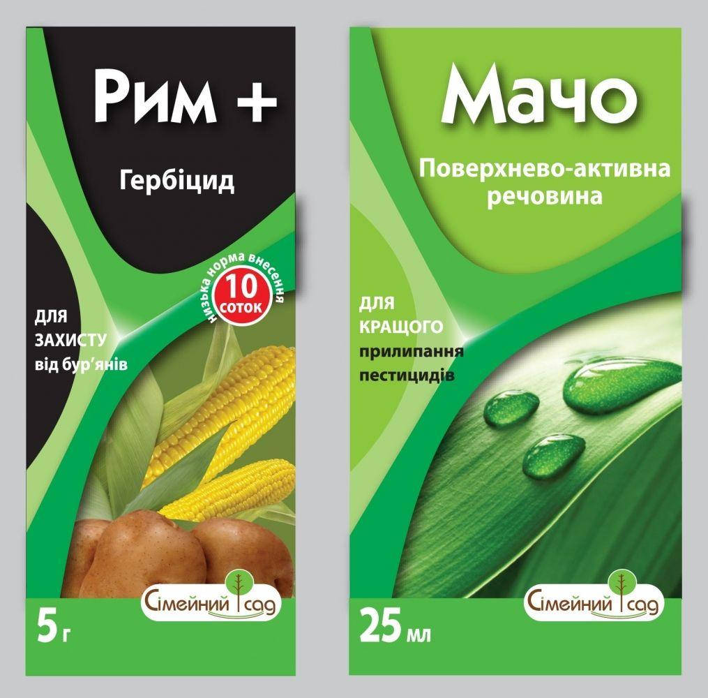 

Гербицид Рим 5 г + Прилипатель Мачо 20 мл Семейный сад