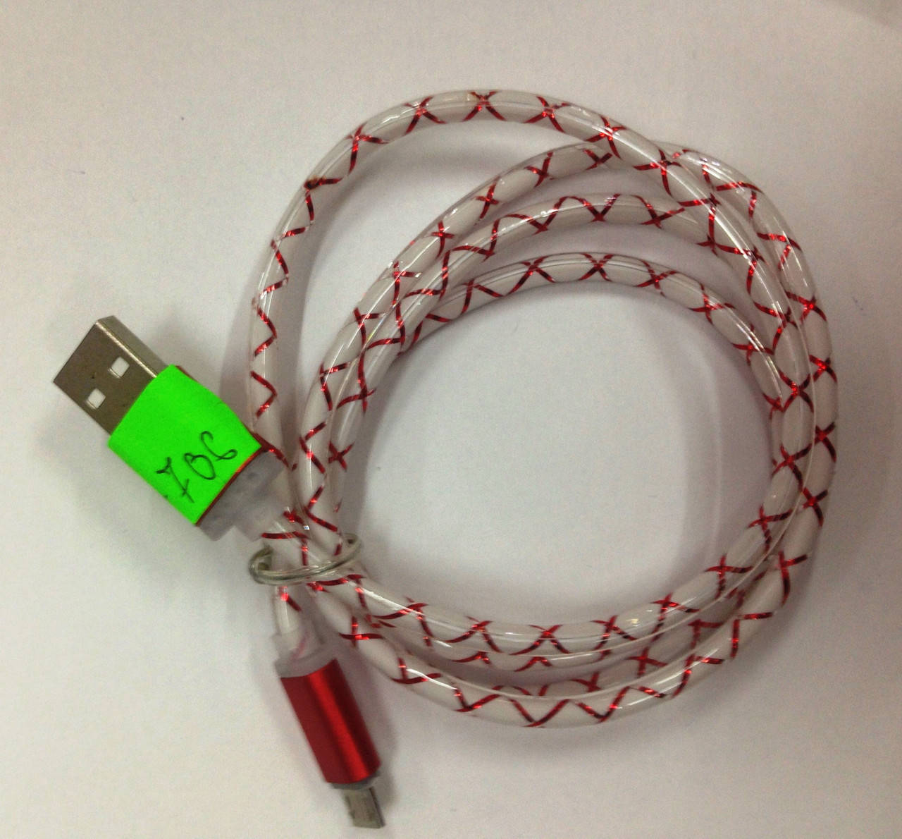 

Шнур micro usb толстый шнур силикон. рисунок ленты светящийся Elite s-706
