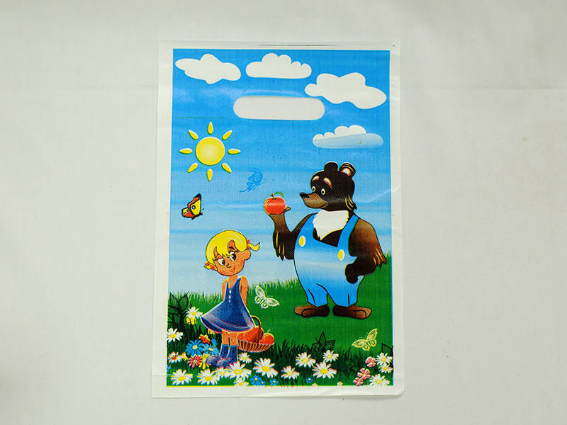 

Пакет з прорізною ручкою Міні-Бантік 20*30, 100 шт