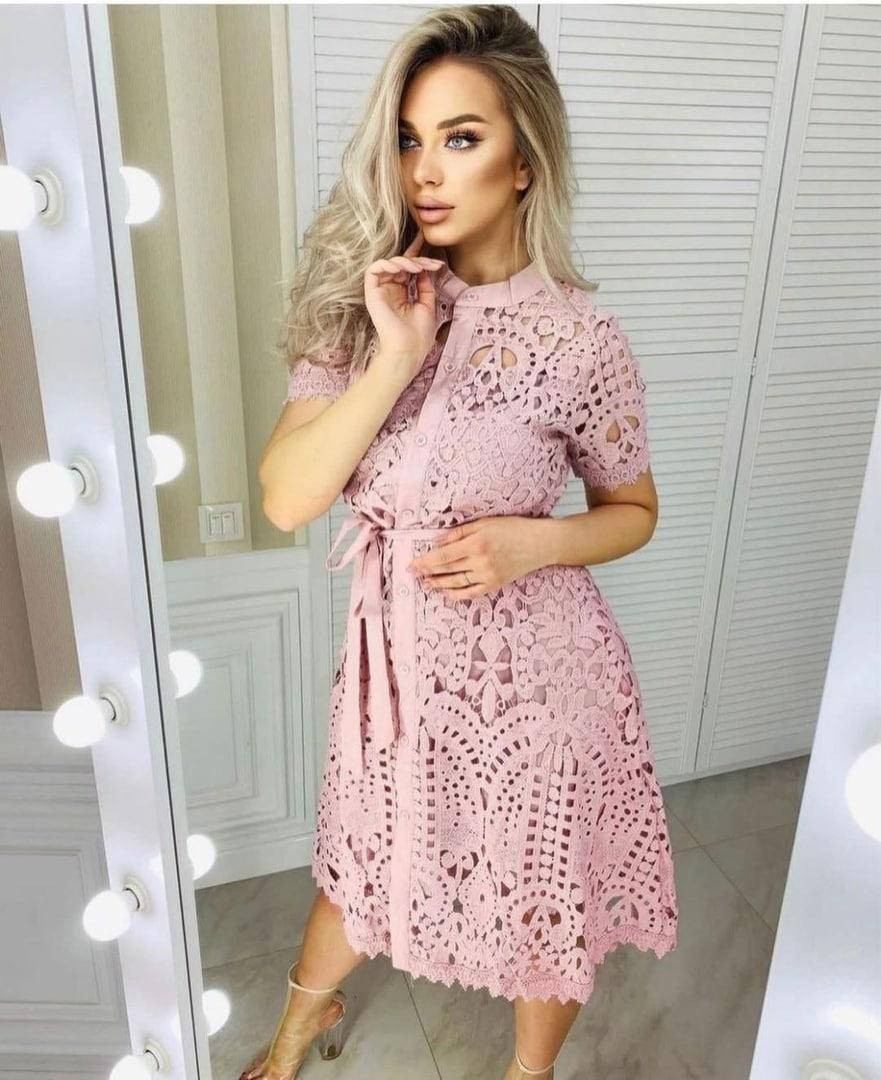 

Платье женское гипюровое размеры 42-46 (4цв) "AFINA" купить недорого от прямого поставщика