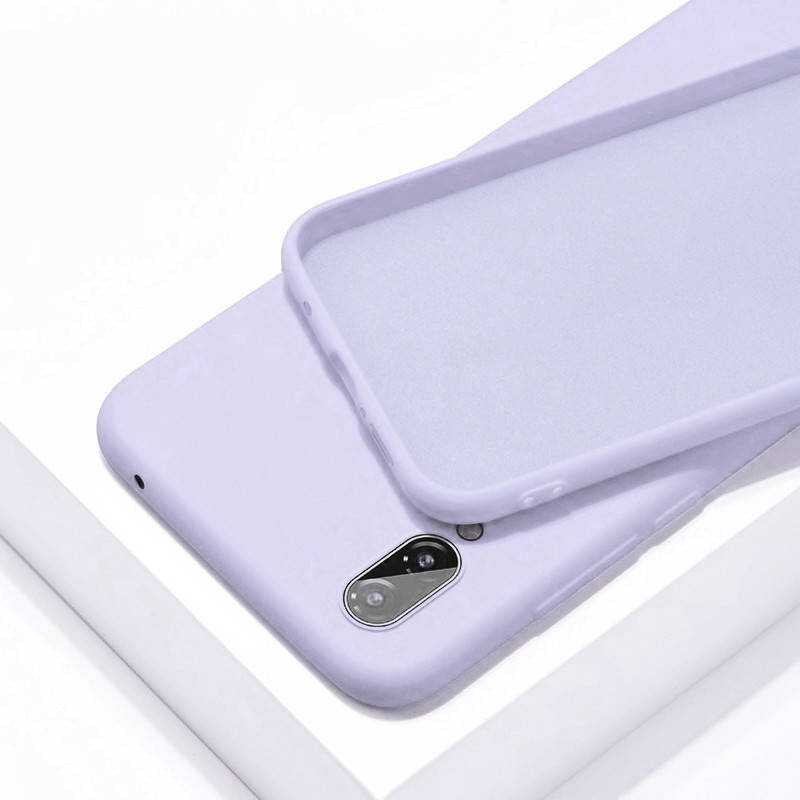 

Силиконовый чехол SLIM на Huawei honor 8x Soft-touch Purple