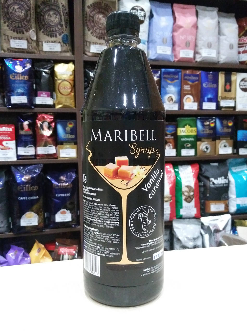 

Сироп Ванильная карамель TM Maribell в пластике 1 л