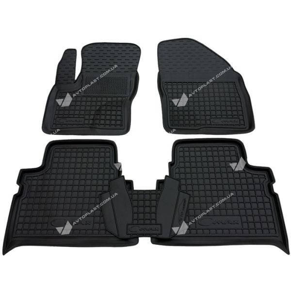 

Коврики в салон Ford C-Max (2002-2010) (Avto-Gumm), Черный