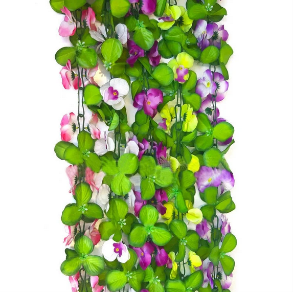 

Искусственная Орхидея лиана с листом, 190 см, Разные цвета