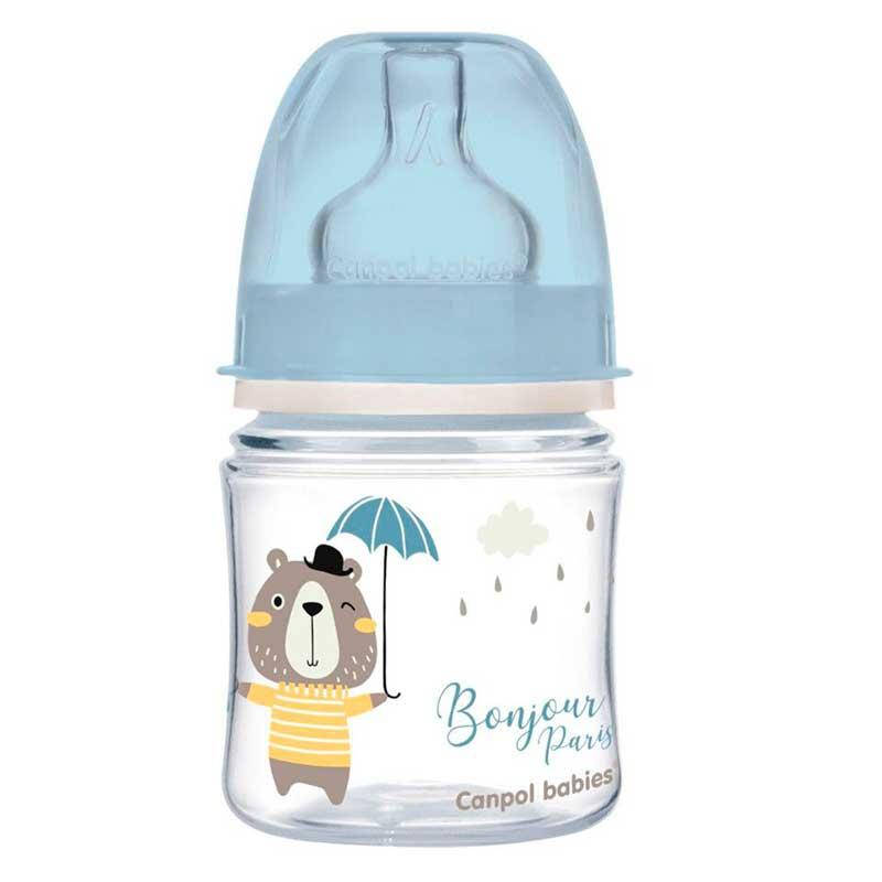 

Бутылочка антиколиковая Canpol Babies 0+, 120 мл, 35/231_blu, Синяя, Синий