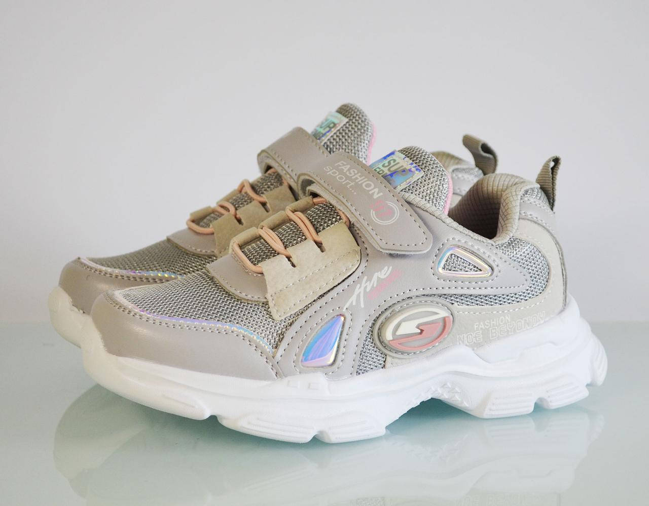 

Подростковые кроссовки для девочки ТомМ 33-38р. Модель 74-90D. Легкие. Липучка. Супинатор.