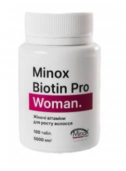 

Minox Biotin Pro Woman для роста и против выпадения волос