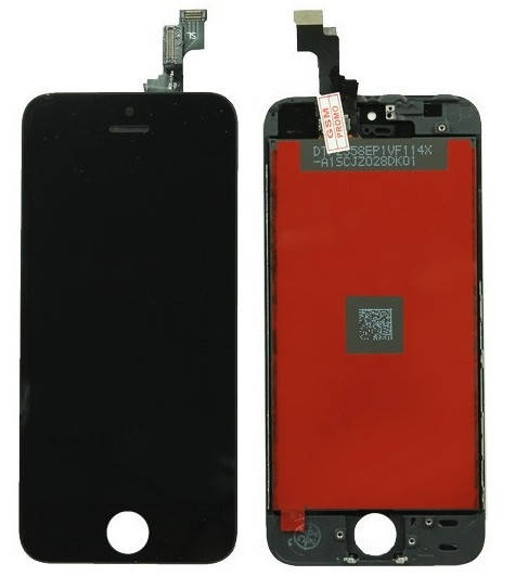 

LCD Дисплей Модуль Экран для iPhone 5S + тачскрин, черный AAA