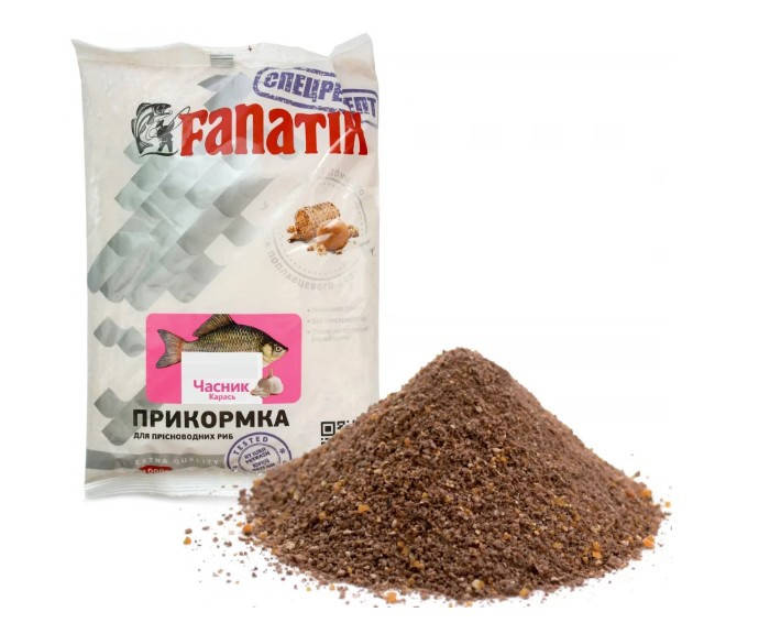 

Прикормка Fanatik Чеснок Карась, 1 кг
