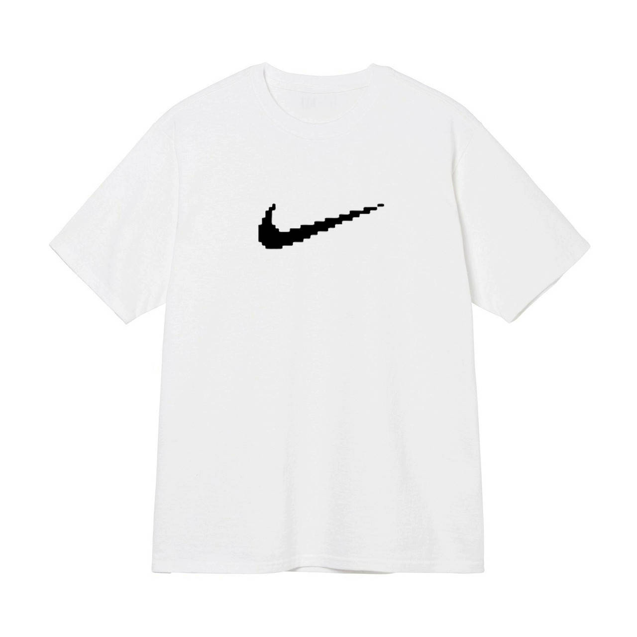 

Белая футболка Nike Pixel Logo белые футболки Найк унисекс