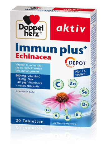 

Doppelherz Immun Plus Echinacea (20 Stück)