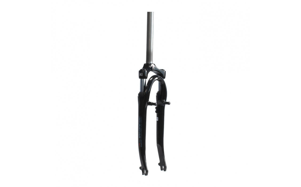 

Вилка SR Suntour 28 (700C) CR-7V-P V-brake, 1-1/8'x255мм, хід:40мм, чорна