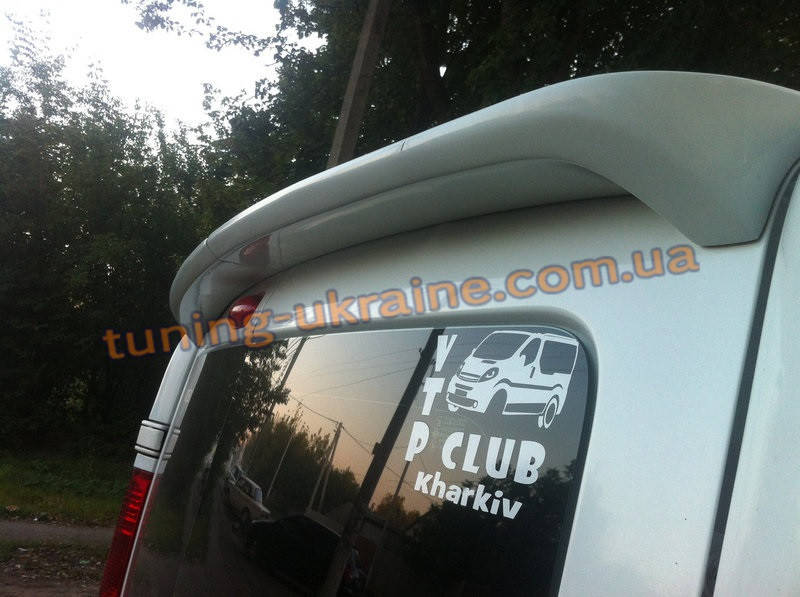 

Спойлер на крышу на Opel Vivaro 2001-2014 распашонка