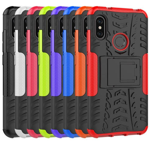 

Бронированный чехол для Xiaomi Mi A2 Lite ARMOR ( Сяоми Ми А2 Лайт ), Черный